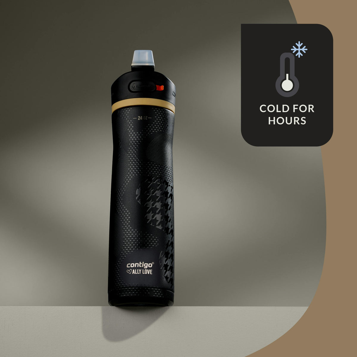 Contigo® x Ally Love Ashland Chill 2.0 Stainless Steel Water Bottle with AUTOSPOUT® Lid, 24oz