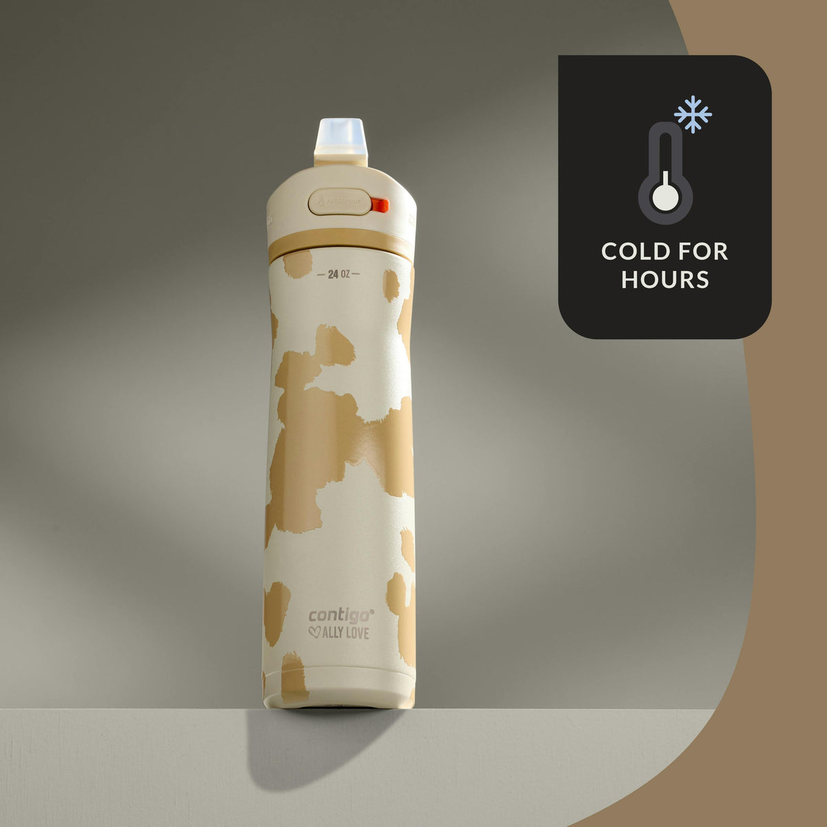 Contigo® x Ally Love Ashland Chill 2.0 Stainless Steel Water Bottle with AUTOSPOUT® Lid, 24oz
